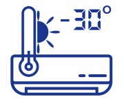 Кондиціонери обігрів до -30 ° C Кондиціонери обігрів до -30 ° C